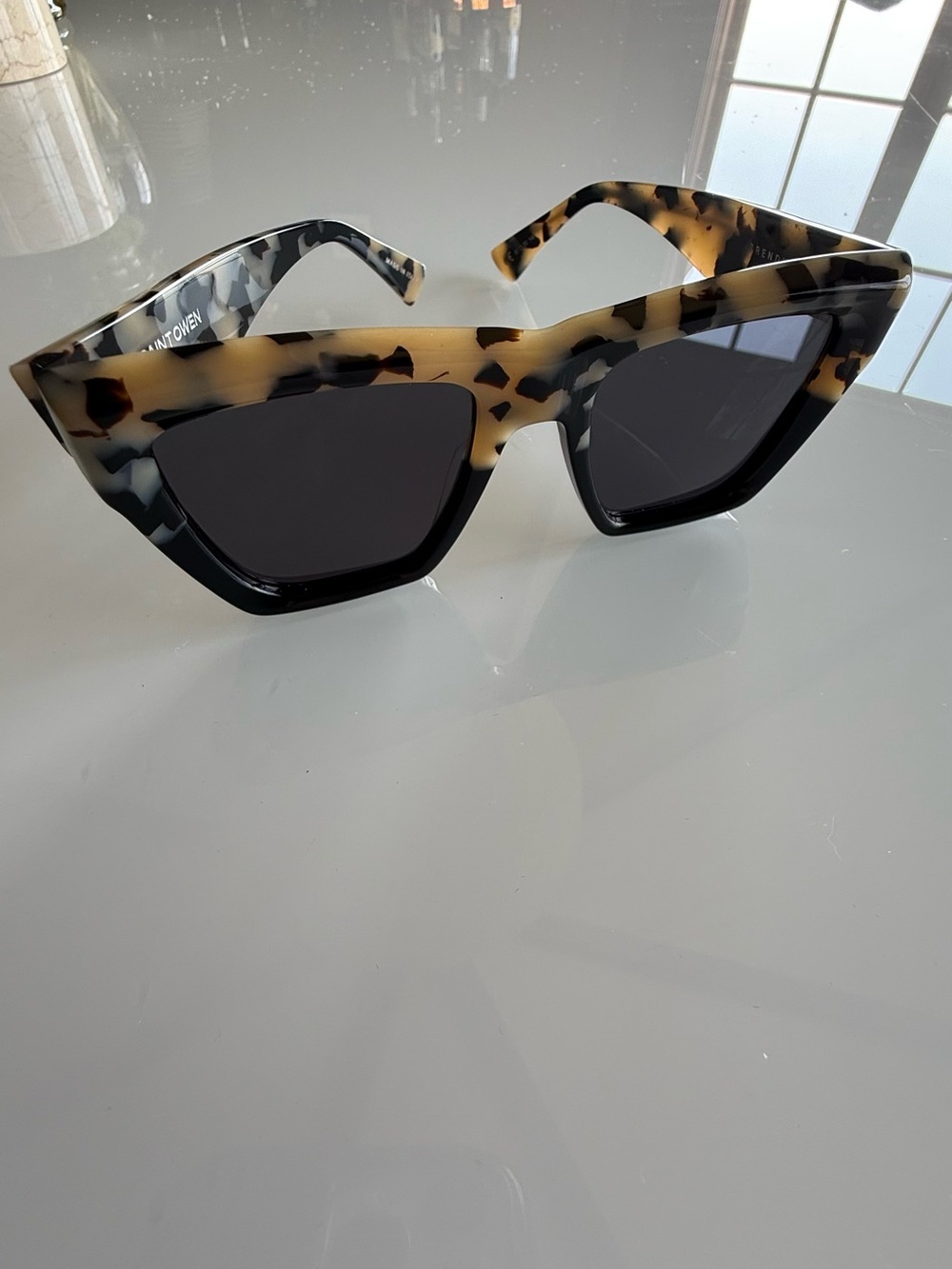Saint Owen Trendkill Split Tortoise sunglasses